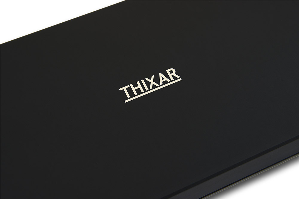 THIXAR HiFi-Gehäusedämpfungssystem Eliminator schwarz Logo-Detail