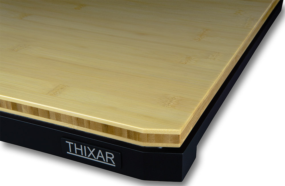 THIXAR HiFi-Gerätebasis Silence Plus in Bambus