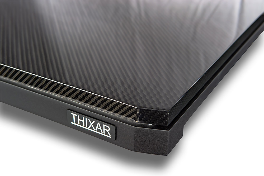 THIXAR HiFi-Gerätebasis Silence Plus in der Ausführung Carbon